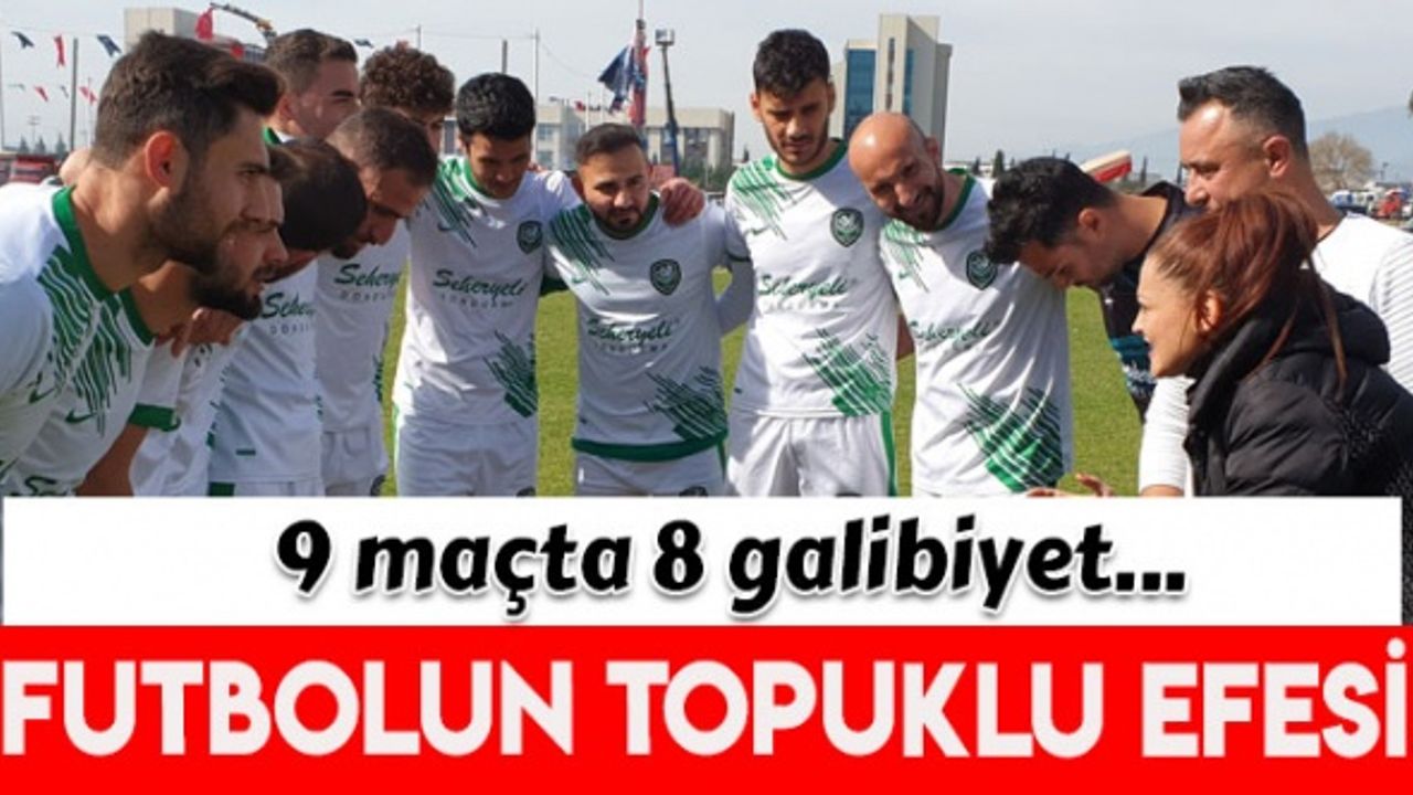 Futbolun topuklu efesi sahaların tozunu attırıyor...