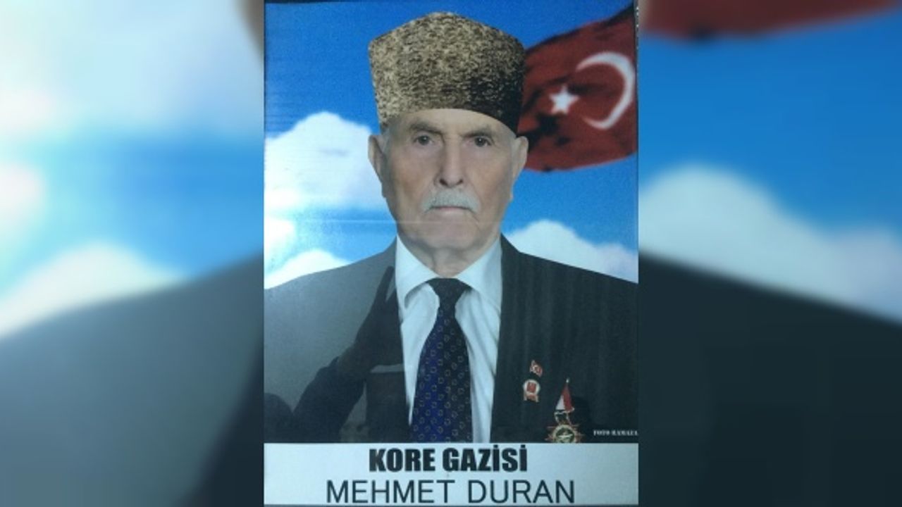Muğla'da Kore Gazisi Mehmet Duran hayatını kaybetti