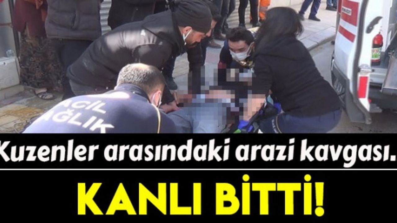 Afyonkarahisar'da kuzenler arasındaki arazi kavgası kanlı bitti