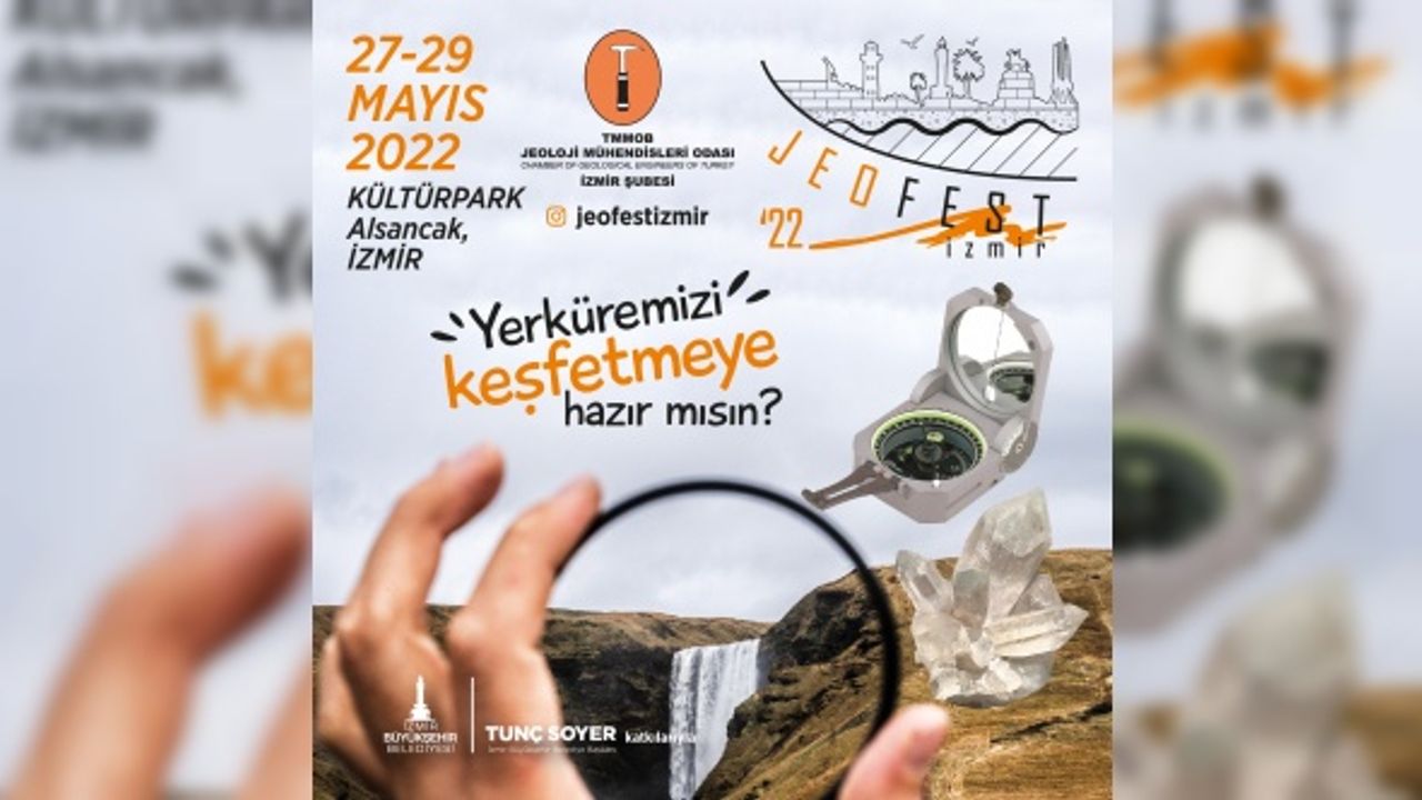 İzmir'de jeoloji festivali