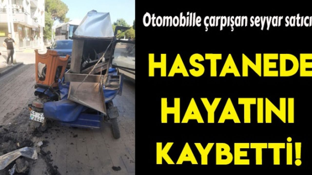 Manisa'da otomobille seyyar tezgahlı motosiklet çarpıştı