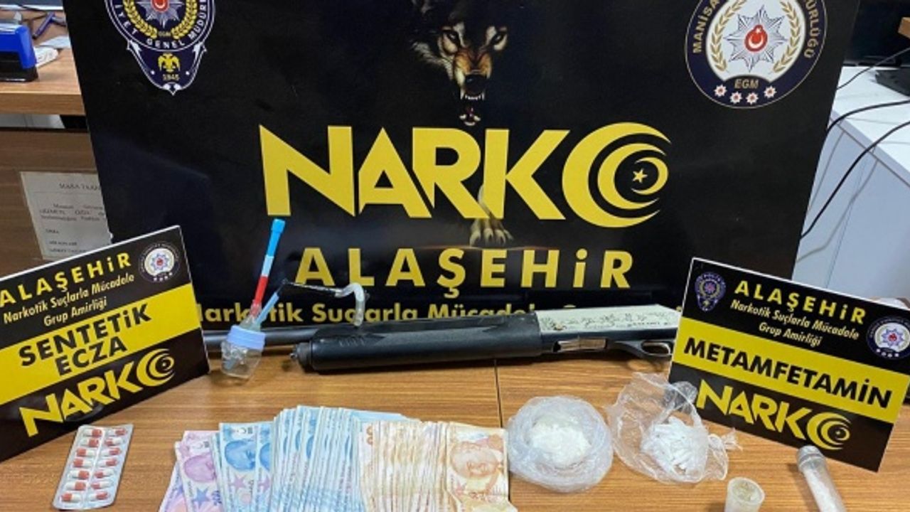 Manisa'da uyuşturucudan 2 tutuklama