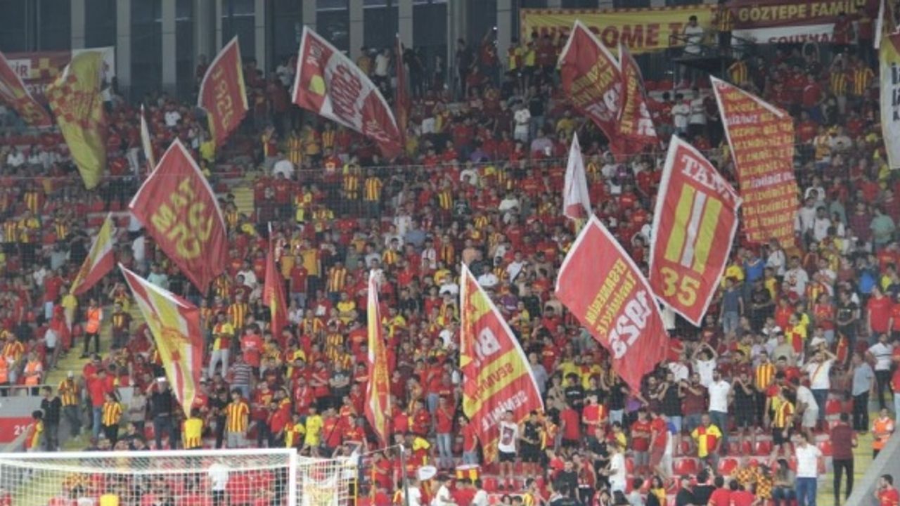 Göztepe ve Altay taraftarı derbide yerini alacak