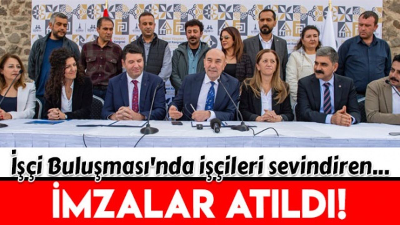 İZENERJİ'de promosyon, İZFAŞ'ta toplu sözleşme sevinci