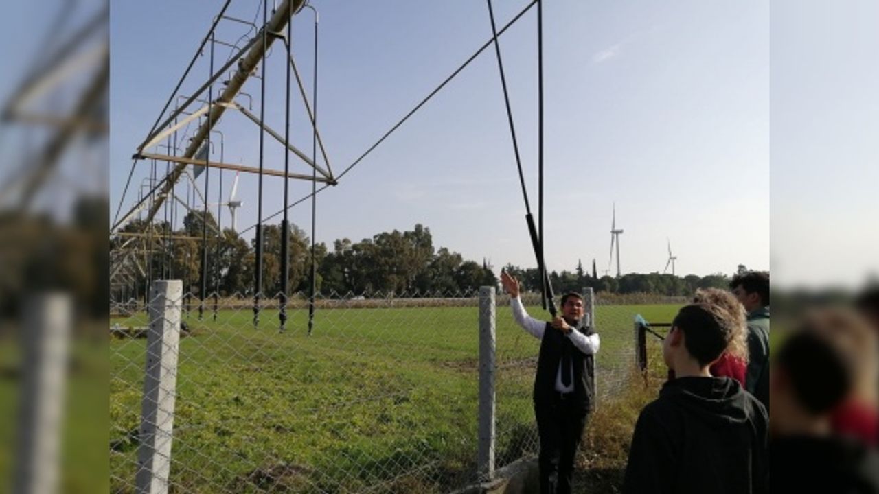 Sultanhisarlı çiftçilere verimli su kullanımı anlatıldı