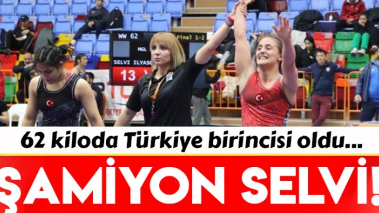 Muğlalı Selvi İlyasoğlu Türkiye şampiyonu oldu