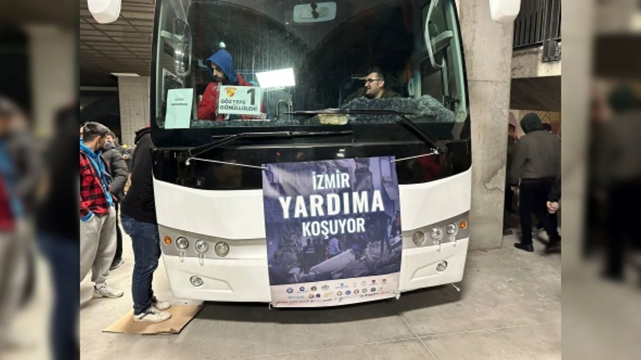 İzmir takımları, depremzedelere yardıma devam ediyor