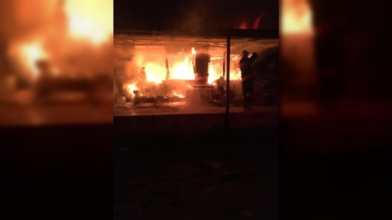 Muğla'da korkutan ev yangını