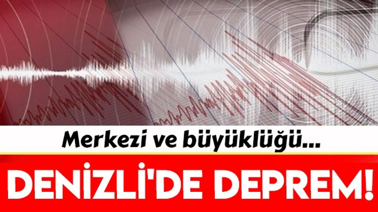 Denizli'de deprem(05.12.2021)
