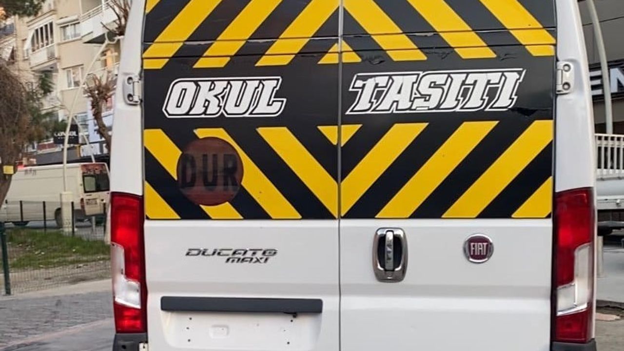 İzmir'de okul servisi şoförü torbacı çıktı