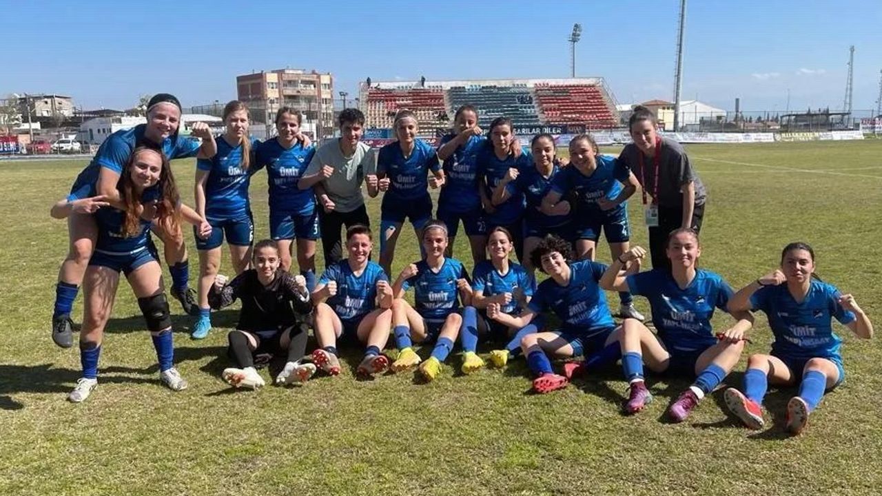 Muğla kadın futbol takımı haftayı 3 puanla kapattı