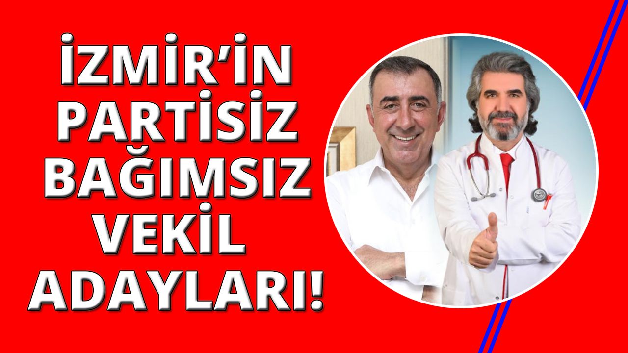 İzmir'in partisiz bağımsız kaç vekil adayı var?