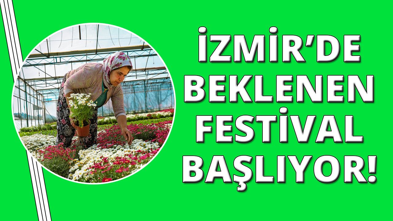İzmir Bayındır Çiçek Festivali başlıyor!