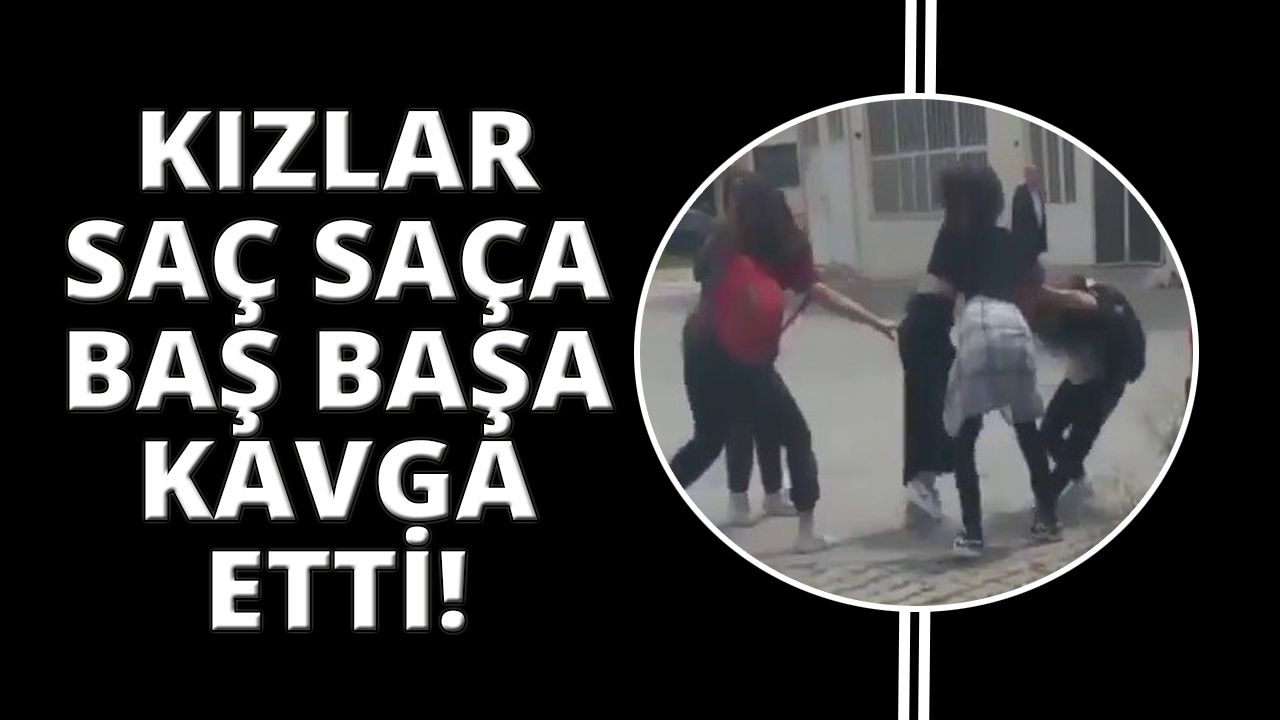 İzmir’de kız öğrenciler birbirine girdi, meydan ringe döndü