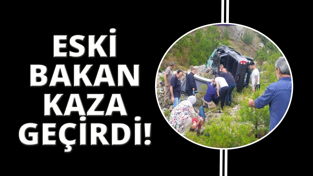 Eski Bakan Nihat Zeybekci kaza yaptı