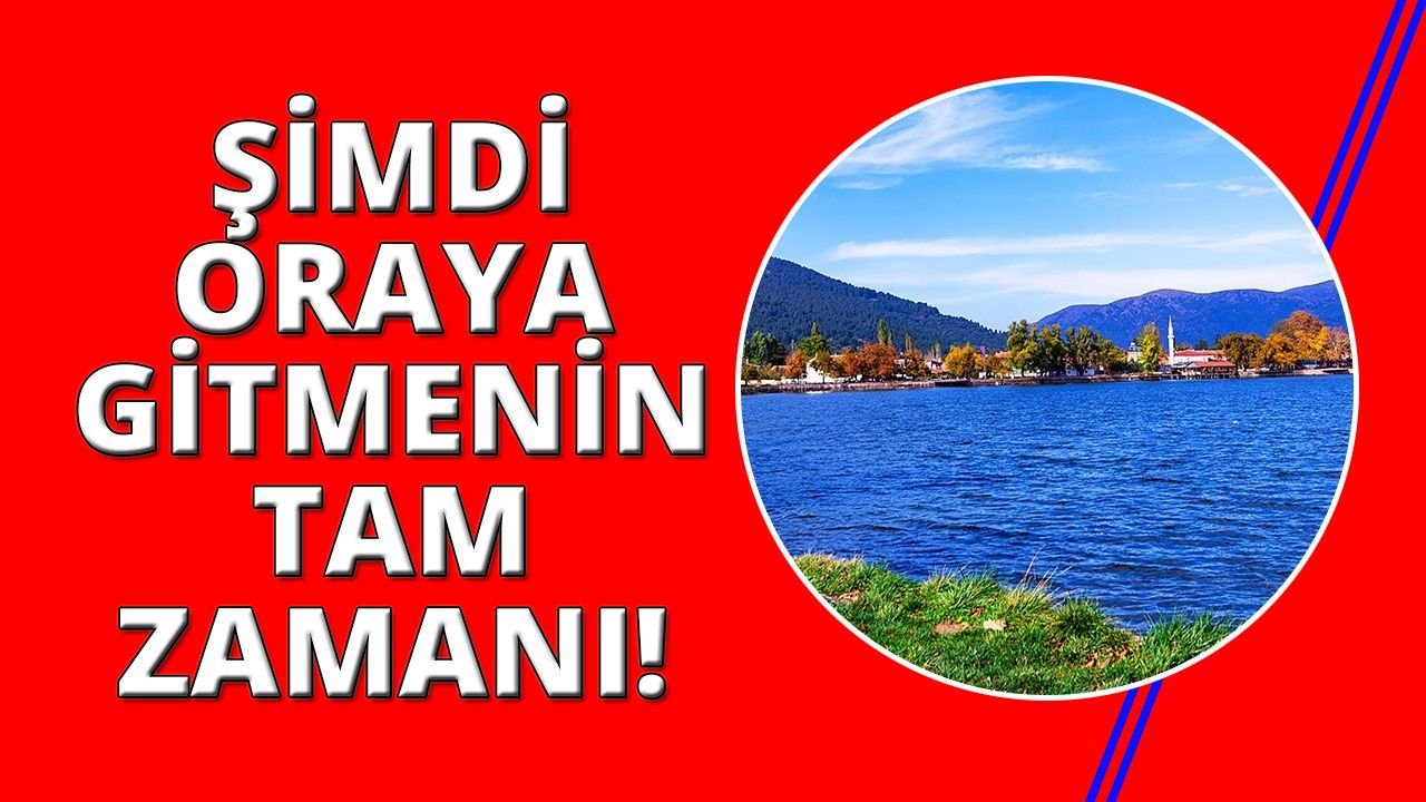 İzmir'in gizli cenneti sizi çağırıyor! Gitmenin tam zamanı