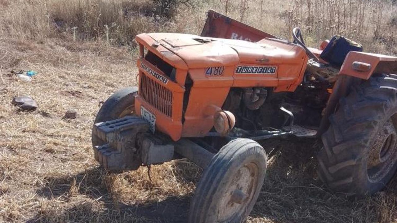 Balıkesir'de traktör kazası: 1 ölü