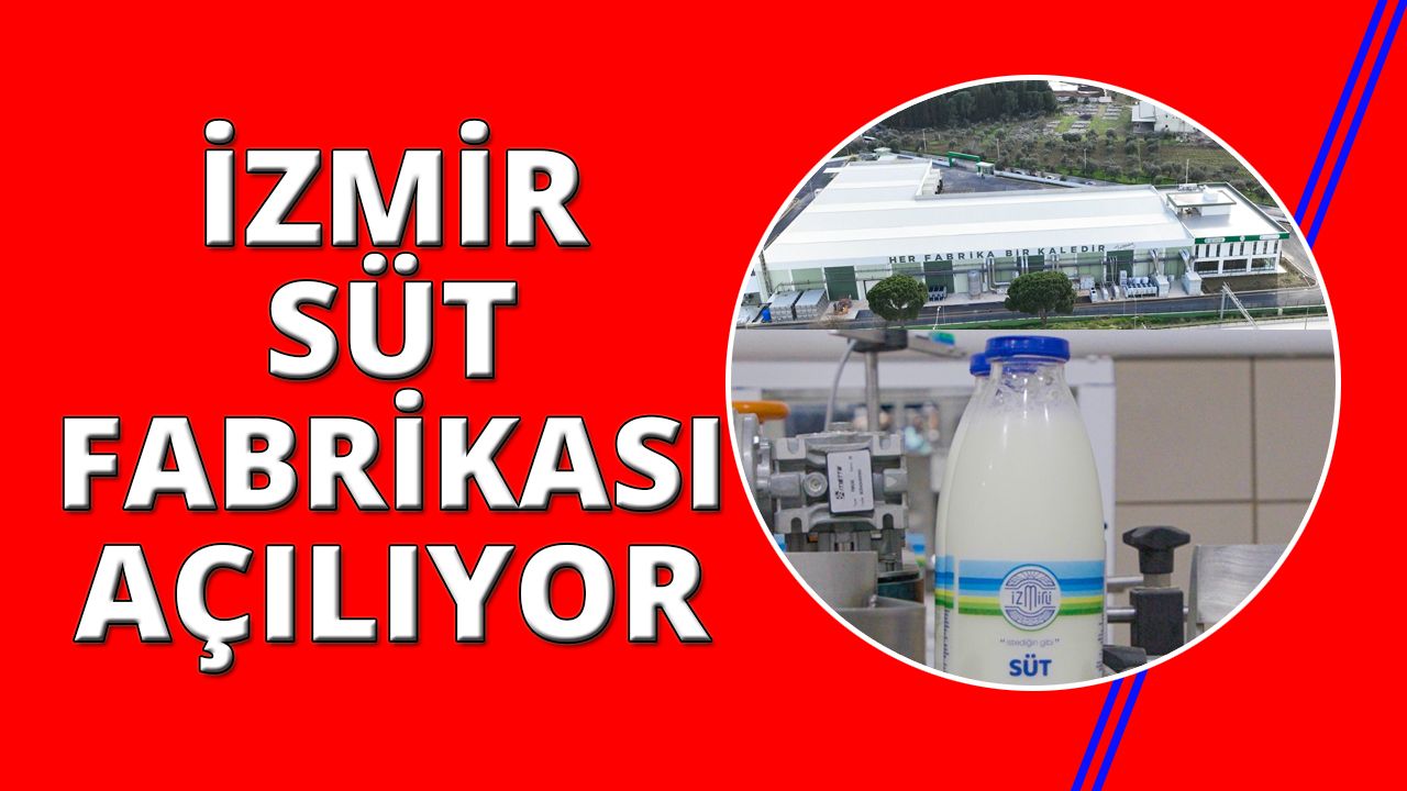 İzmir Süt Fabrikası İzmirli markasıyla ürünler üretiyor
