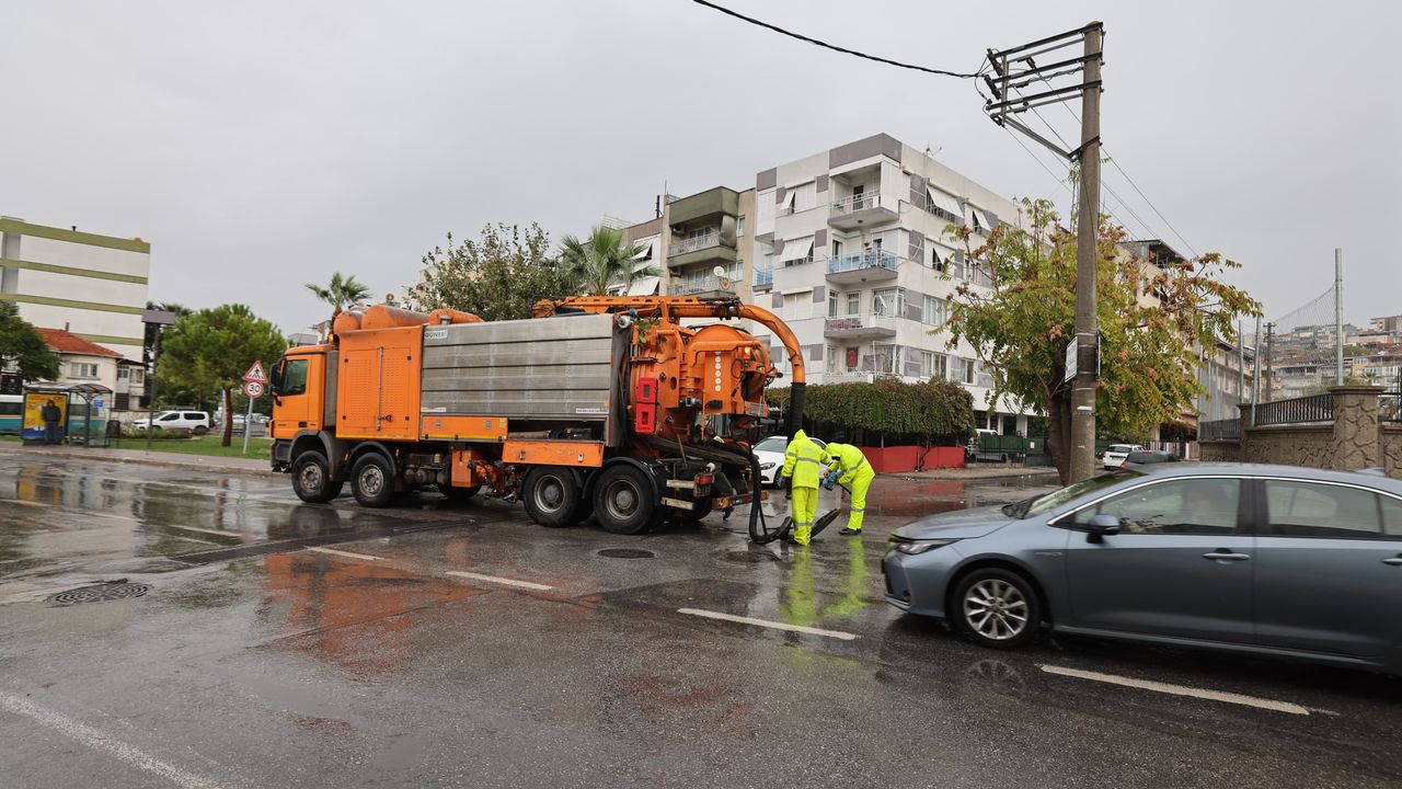 İzmir’de yağmur alarmı