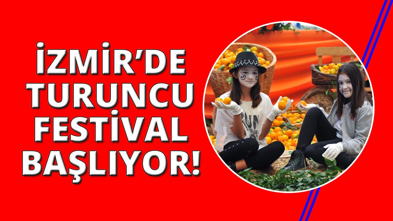 İzmir'de Mandalina Festivali başlıyor!