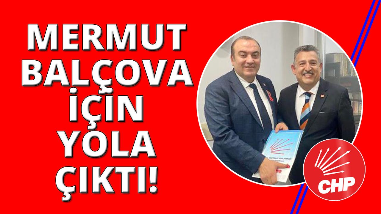 Zülküf Mermut, Balçova'da aday adaylığı başvurusunu yaptı