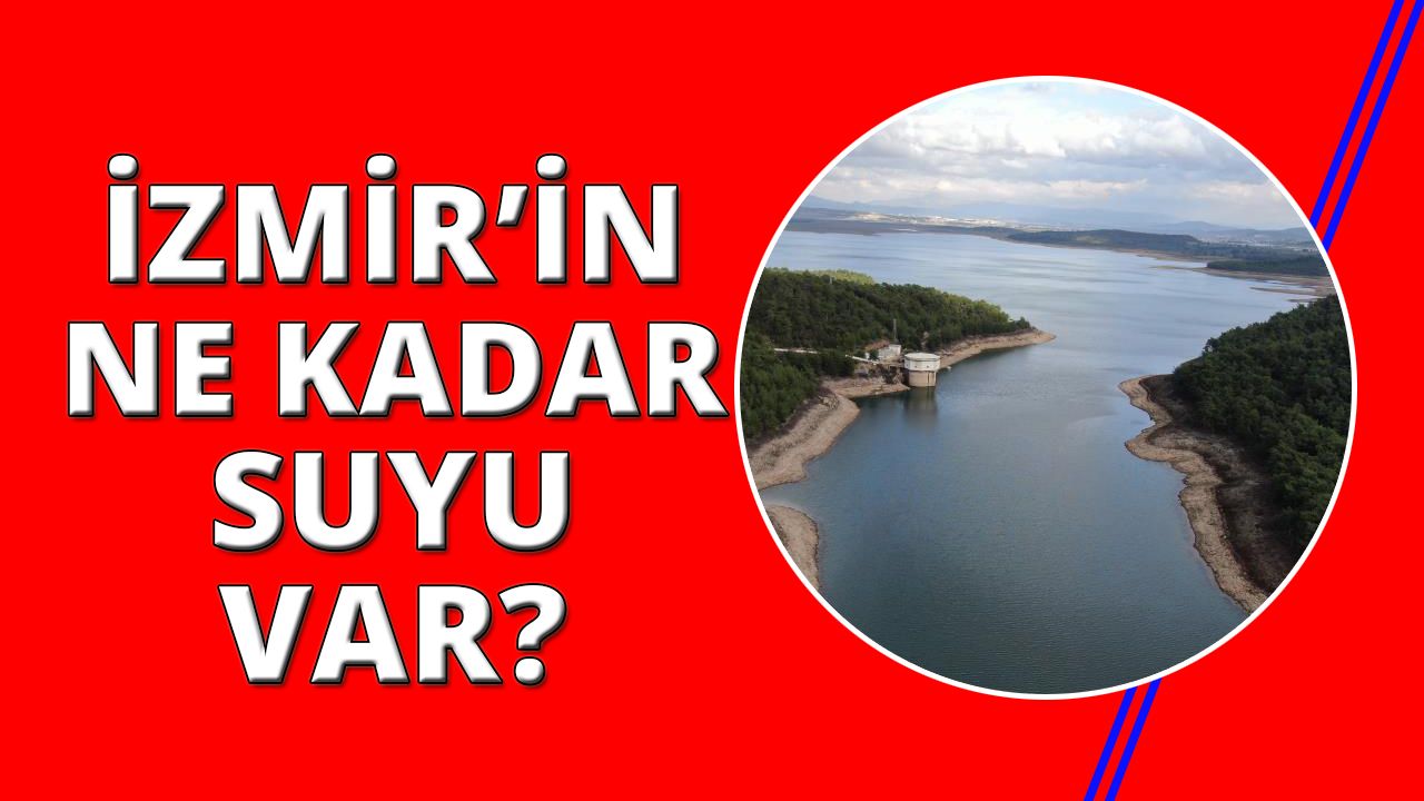İşte İzmir'in içme suyu raporu