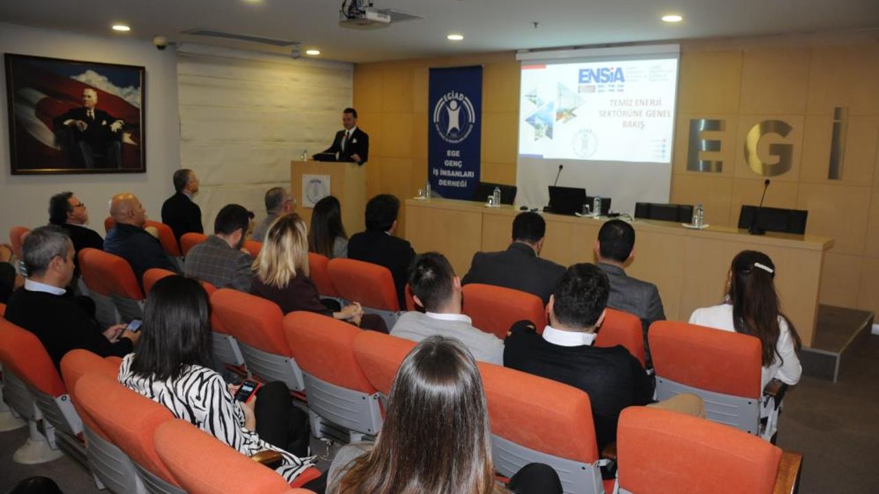 EGİAD seminerinde Türkiye’nin temiz enerji durumu değerlendirildi