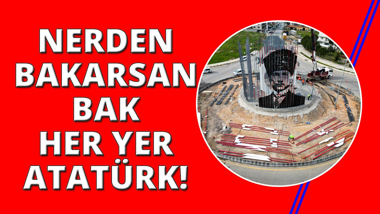 İzmir'de Türkiye'de ilk olacak Atatürk Anıtı