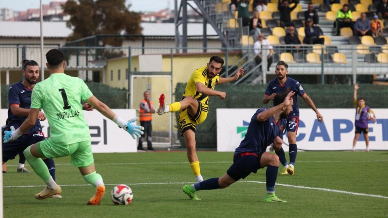 TFF 2. Lig: Aliağa FK: 3 - Yeni Mersin İdman Yurdu: 0