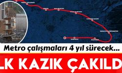 Buca Metrosu için ilk kazık çakıldı