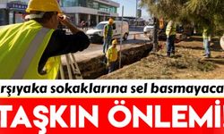 Karşıyaka’da koku ve taşkınların önüne geçiyor