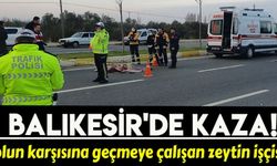 Balıkesir'de kaza: 1 ölü