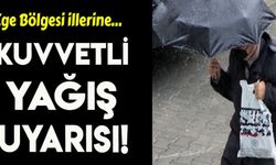 Meteoroloji'den Ege'ye kuvvetli yağış uyarısı (13.12.2022)