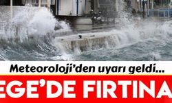 Ege Denizi’nde fırtına bekleniyor (17.01.2023)