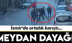 İzmir'de ortalık karıştı, yumruklar havada uçuştu!