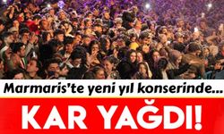 Marmaris 2023’e yapay kar ve 'Gece Yolcuları' ile girdi