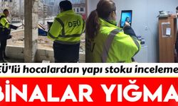 DEÜ'lü hocalardan çarpıcı yapı stoku incelemesi