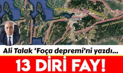 İzmir'de 13 diri fay tehlike yaratıyor!