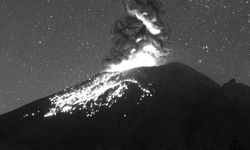 Popocatepetl Yanardağı’nda son 24 saatte 7 patlama