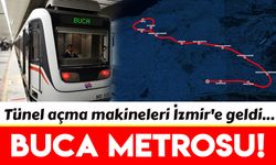 Buca Metrosu'ndan haber var! Tünel kazısı başladı...