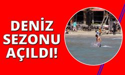 Sıcak havayı görenler deniz sezonunu erken açtı