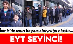 EYT kararının ardından İzmir'de uzun başvuru kuyruğu oluştu