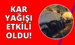 Afyonkarahisar’da kar yağışı etkili oldu