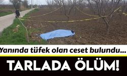 Manisa'da tarlada erkek cesedi bulundu