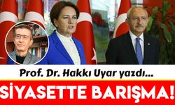 Siyasette Barışmayı Bilmek ve Cumhuriyetin İkinci Yüzyılı