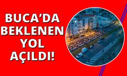 Buca'da trafiği rahatlatacak yol açıldı