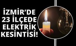 İzmir'de 23 ilçede elektrik kesintisi! (05-06-07 Nisan 2022)