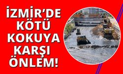 İzmir'de kötü kokuya karşı temizlik çalışmaları hız kazandı