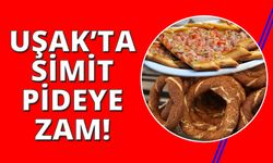 Uşak'ta simit ve kıymalı pideye zam geldi