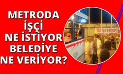 Metroda belediye 22 bin verdi, sendika 33 bin istedi